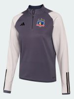 Poler??n Adidas Colo Colo Entrenamiento Gris Mujer