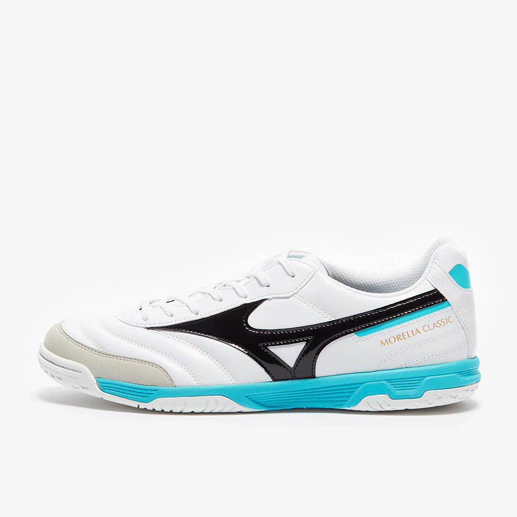 Zapatilla de futbol Mizuno Morelia sala Classic In Blanco 2023 Adulto
