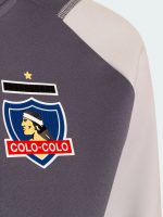 Poler??n Adidas Colo Colo Entrenamiento Gris Mujer