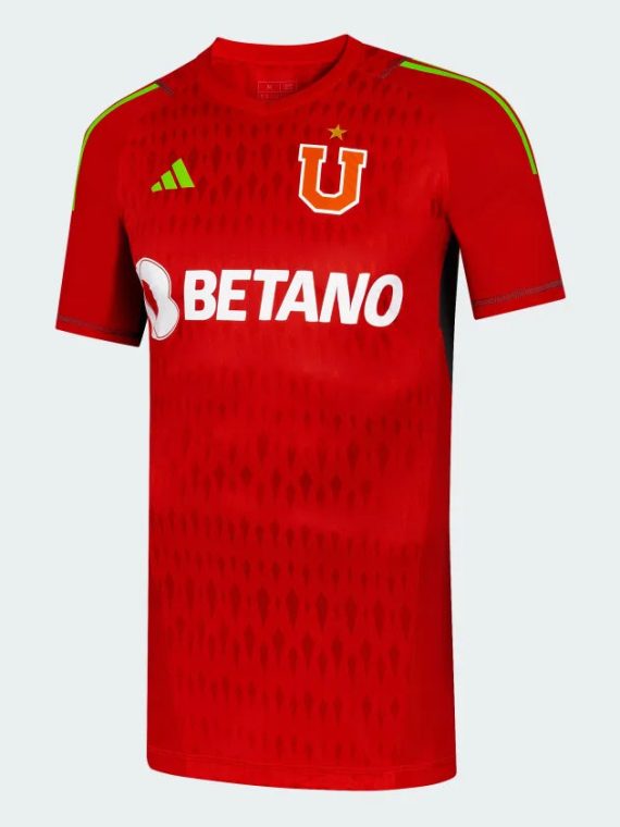 Camiseta Adidas Universidad de Chile Arquero Roja Adulto