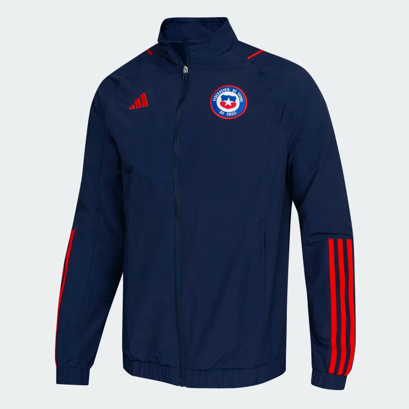 Chaqueta Adidas Seleccion Chile Pre-Mach 2022-2023 Adulto